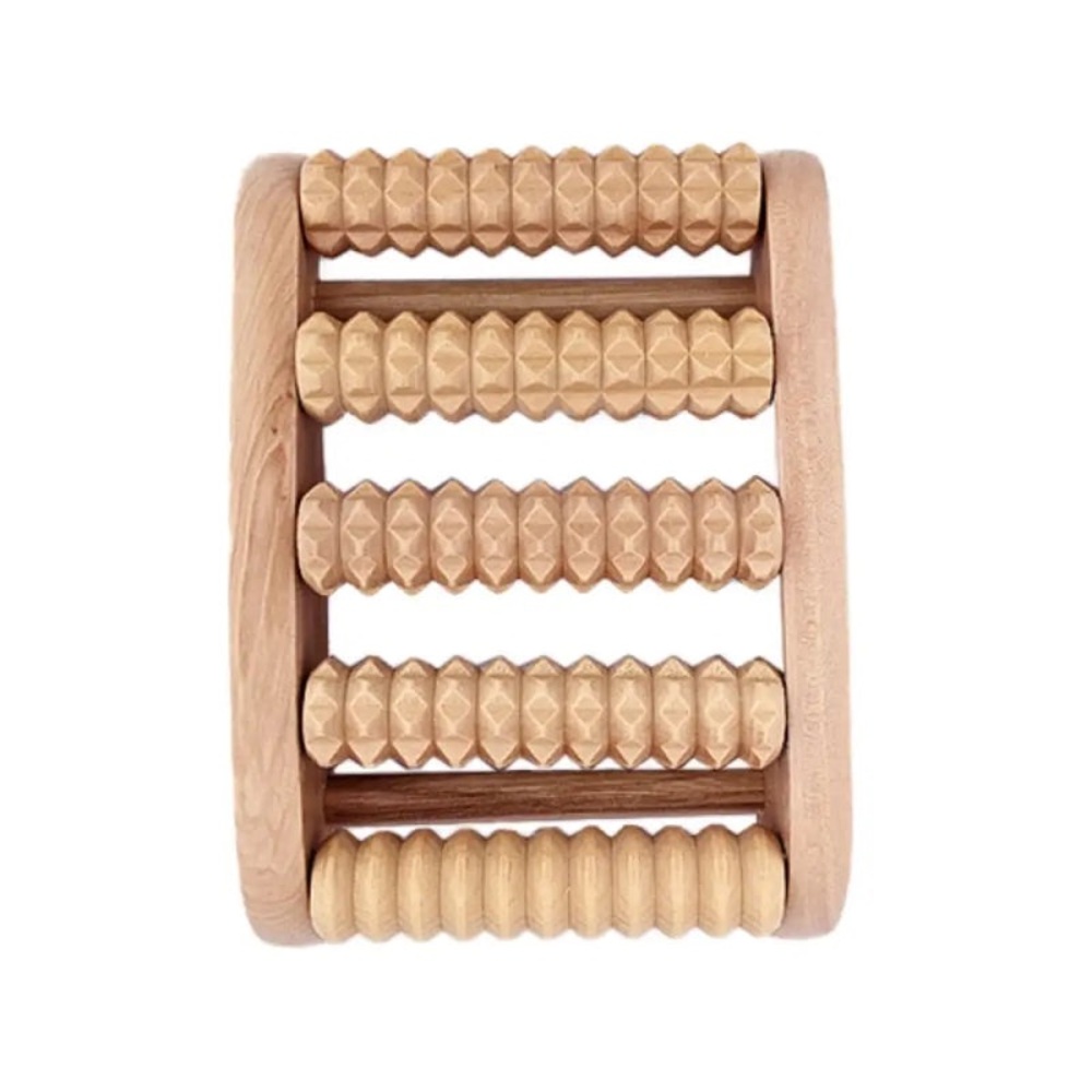 FREE!!! Natural Wood Foot Masaager